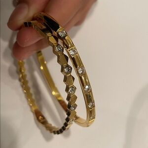 Elegant Gold Women's Bracelet Set